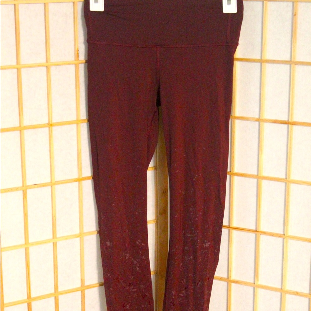 Lululemon leggings size 4